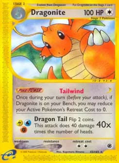 Dragonite — Expedition Base Set — Rare