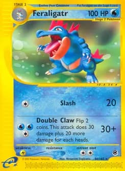 Feraligatr — Expedition Base Set — Rare