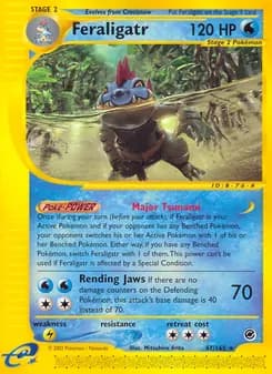 Feraligatr — Expedition Base Set — Rare