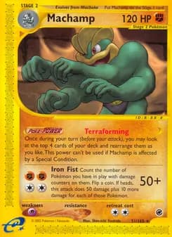 Machamp — Expedition Base Set — Rare