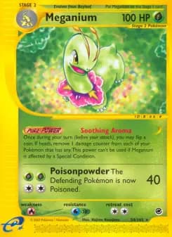 Meganium — Expedition Base Set — Rare
