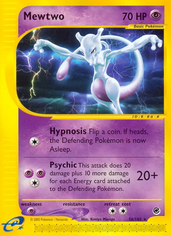 Mewtwo — Expedition Base Set, Rare