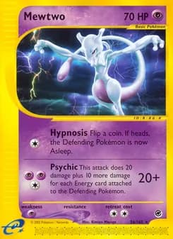 Mewtwo — Expedition Base Set — Rare