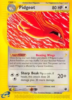 Pidgeot — Expedition Base Set — Rare