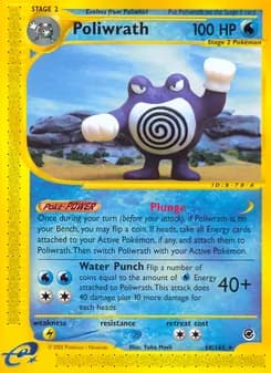 Poliwrath — Expedition Base Set — Rare