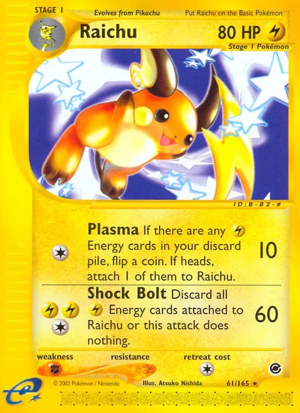Raichu — Expedition Base Set, Rare