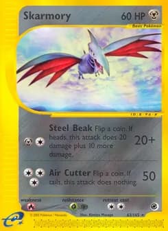 Skarmory — Expedition Base Set — Rare