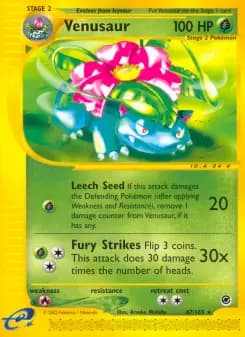 Venusaur — Expedition Base Set — Rare