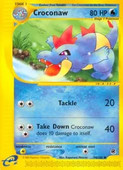 Croconaw — Expedition Base Set — Uncommon