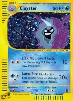 Cloyster — Expedition Base Set — Rare