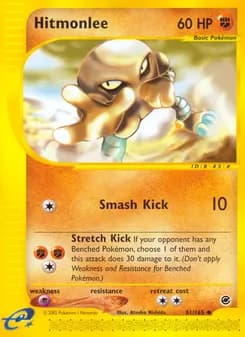 Hitmonlee — Expedition Base Set — Uncommon