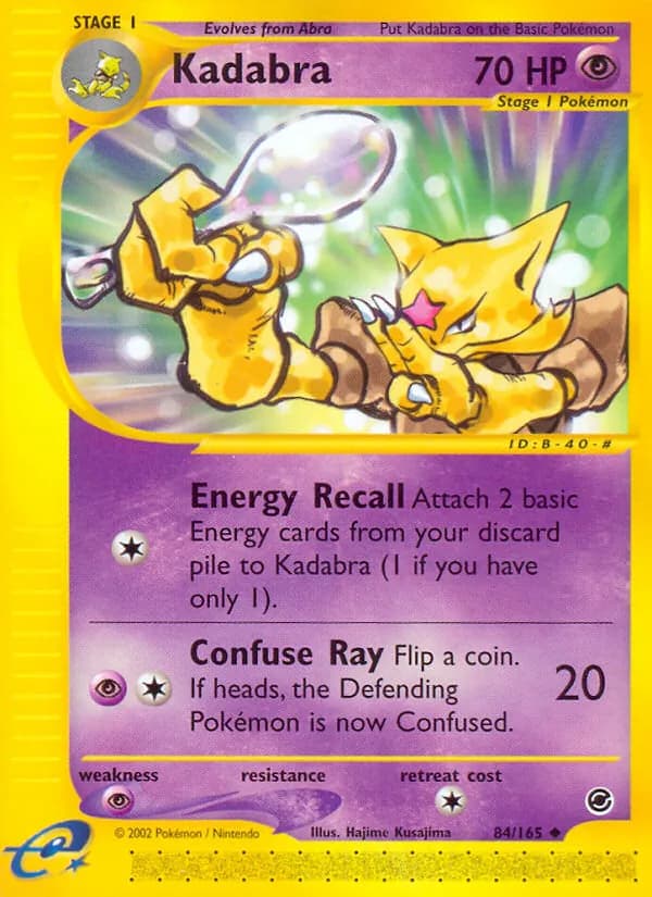 Kadabra — Expedition Base Set, Uncommon