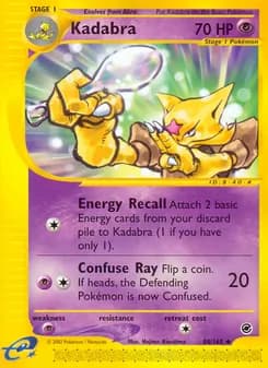 Kadabra — Expedition Base Set — Uncommon