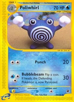 Poliwhirl — Expedition Base Set — Uncommon