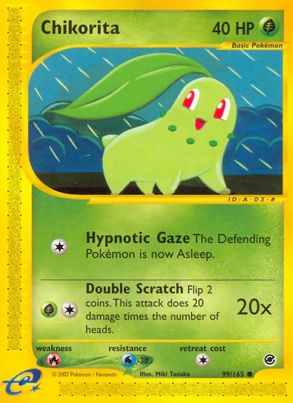 Chikorita — Expedition Base Set, Common