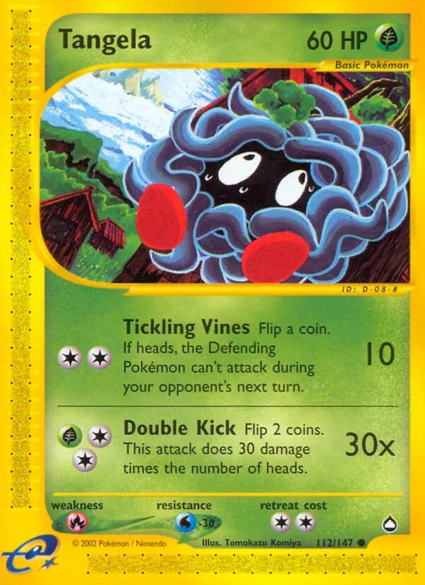Tangela — Aquapolis, Common