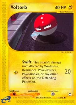 Voltorb — Aquapolis — Common