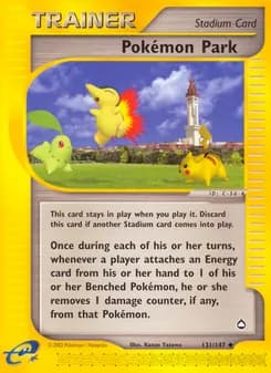 Pokémon Park — Aquapolis — Uncommon