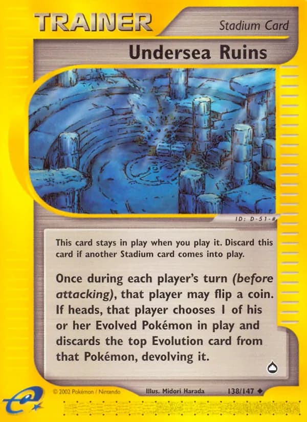 Undersea Ruins — Aquapolis, Uncommon
