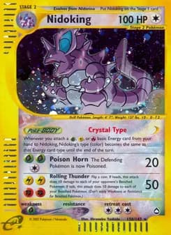 Nidoking — Aquapolis — Rare