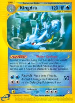 Kingdra — Aquapolis — Rare