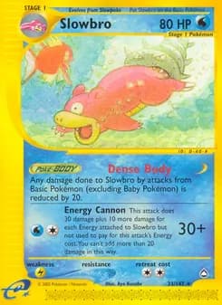 Slowbro — Aquapolis — Rare