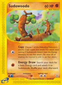 Sudowoodo — Aquapolis — Rare