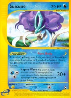 Suicune — Aquapolis — Rare