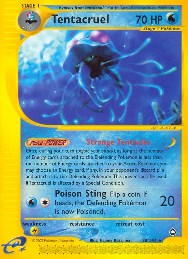Tentacruel — Aquapolis, Rare