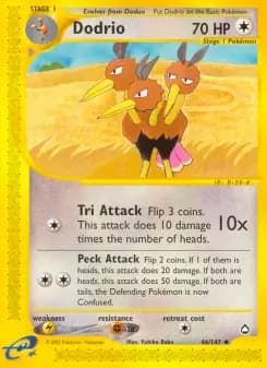 Dodrio — Aquapolis — Uncommon