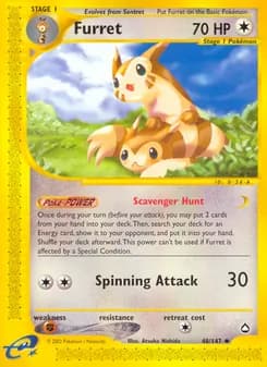 Furret — Aquapolis — Uncommon
