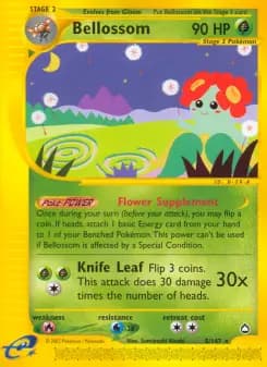 Bellossom — Aquapolis — Rare