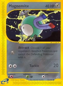 Magnemite — Aquapolis — Uncommon