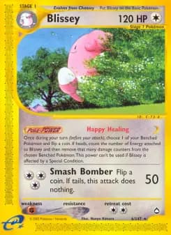 Blissey — Aquapolis — Rare