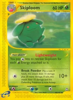 Skiploom — Aquapolis — Uncommon
