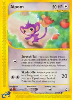 Aipom — Aquapolis — Common