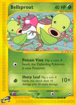 Bellsprout — Aquapolis — Common