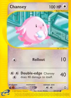 Chansey — Aquapolis — Common