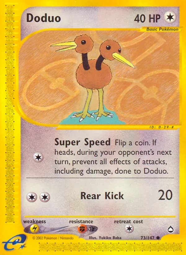 Doduo — Aquapolis, Common
