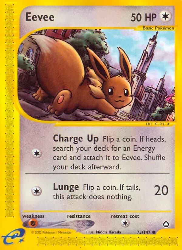 Eevee — Aquapolis, Common