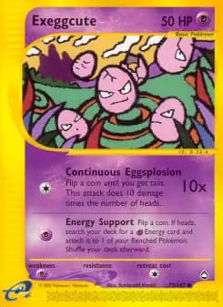 Exeggcute — Aquapolis — Common