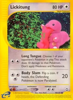 Lickitung — Aquapolis — Common