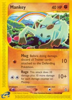 Mankey — Aquapolis — Common