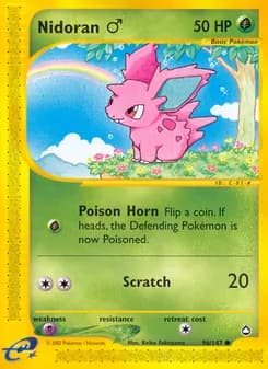 Nidoran♂ — Aquapolis — Common