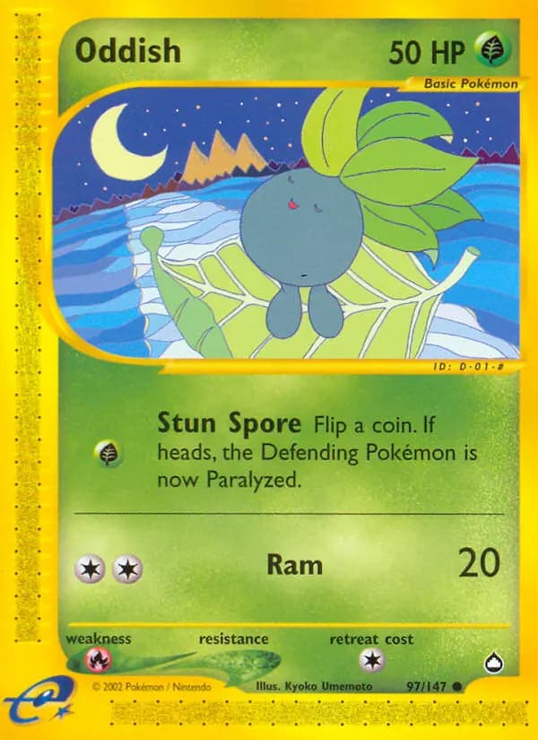 Oddish — Aquapolis, Common