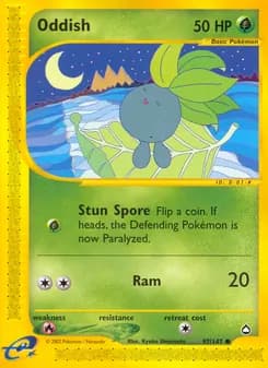 Oddish — Aquapolis — Common