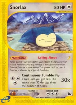 Snorlax — Skyridge — Common