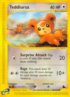 Teddiursa — Skyridge — Common