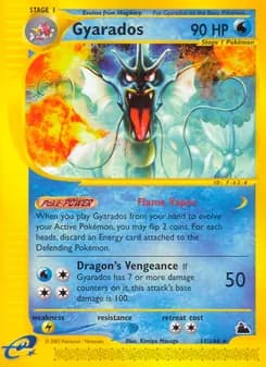 Gyarados — Skyridge — Rare