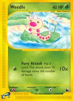 Weedle — Skyridge — Common